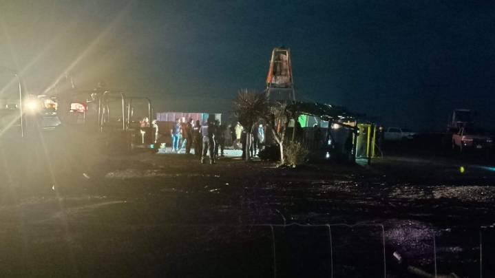 Exitoso rescate de trabajadores atrapados en mina de carbón en Sabinas