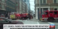 City council passes two motions on fire department