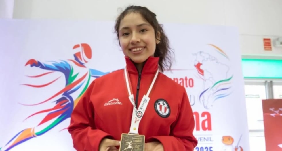 Cielo Vizcarra gana la primera medalla de oro para Perú en el Sudamericano de Esgrima