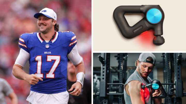 Josh Allen shares his top 3 recovery devices from Therabody 💪