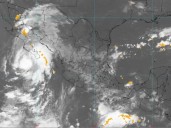 Huracán Lorena se intensifica a categoría 1 y podría alcanzar categoría 2; alerta por lluvias en Baja California Sur, Sonora y Sinaloa