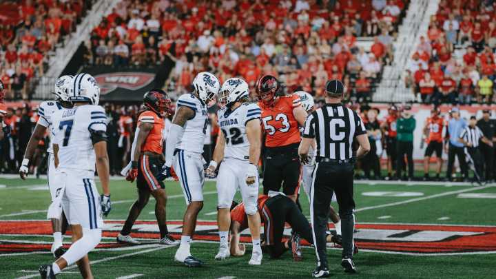 Western Kentucky downs Nevada, 31-16, in football Saturday