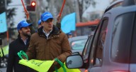 Alcaldes de Providencia y La Reina encabezan banderazo en inicio oficial de campaña de Evelyn Matthei