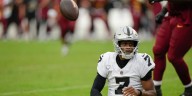 Marcus Mariota and a reconfigured Commanders offense run past the Raiders 41