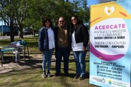 Jornada antirrábica en Plaza Islas Malvinas