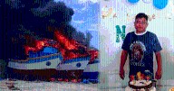 Sábado trágico: trabajador fallece por incendio y cobradora de combi muere en accidente de tránsito