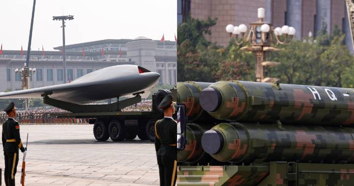 ¿Misiles y drones? Estas son las 5 armas más poderosas que China le mostró al mundo
