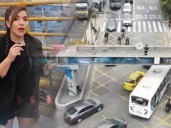 ¿Desafían a la muerte? Los peatones imprudentes en pistas de alto riesgo
