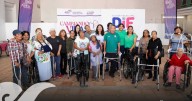 Encabeza Lupita Cuautle segunda entrega de aparatos ortopédicos