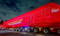 Llega a Bogotá el primer tren de la Línea 1 del Metro