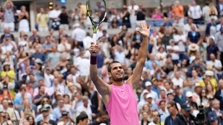Alcaraz beats Djokovic at the US Open and now meets Sinner for the 3rd Grand Slam final in a row