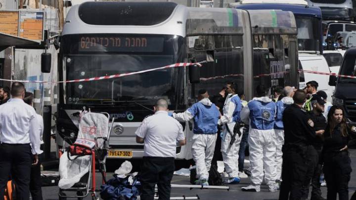 Multiple people killed in shooting at Jerusalem bus stop