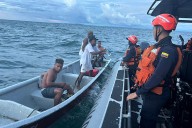 Armada de Colombia rescató a cuatro personas que se encontraban a la deriva