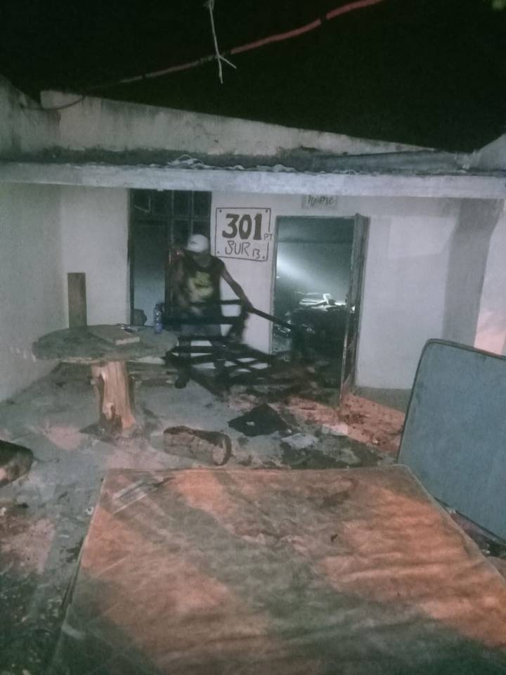 Incendio controlado en domicilio de Melchor Múzquiz