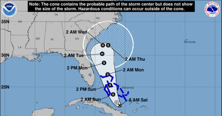 Charleston declares state of emergency ahead of Imelda