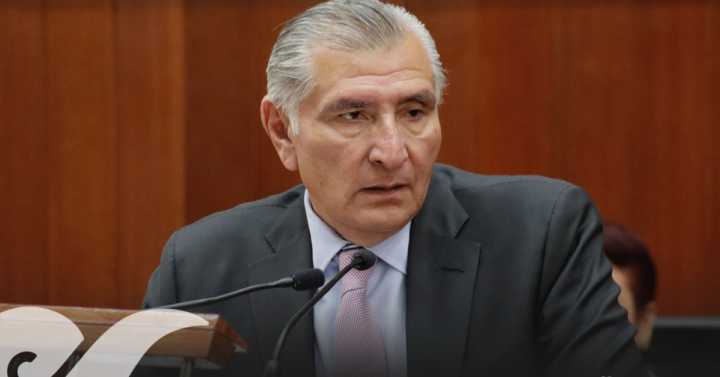 Adán Augusto López recibió ingresos por 79 mdp en 2023 y 2024