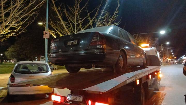 Secuestraron un auto por circular a gran velocidad