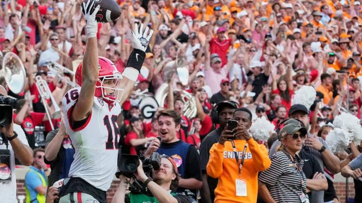 Georgia scores game-winning touchdown in overtime to cap late comeback over Tennessee