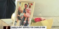 Sulphur host candlelight service in honor of Charlie Kirk