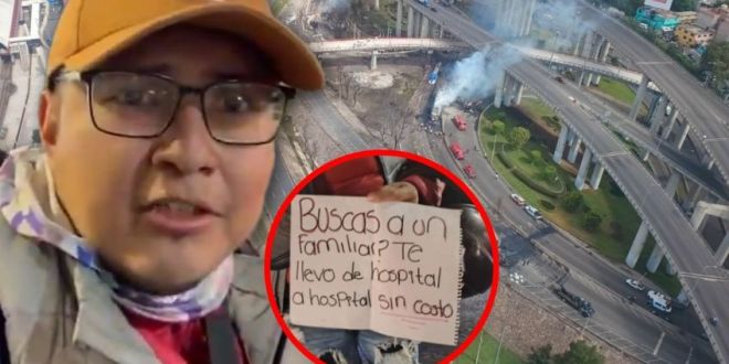 Edson Martínez, héroe motorizado