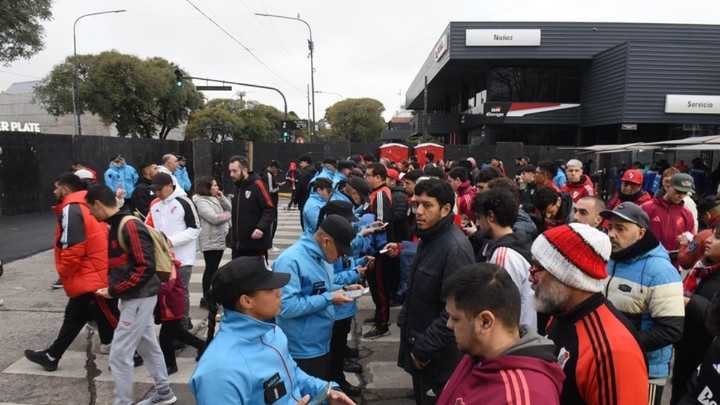 Tribuna Segura se aplicará también a los hinchas de Palmeiras en el partido con River