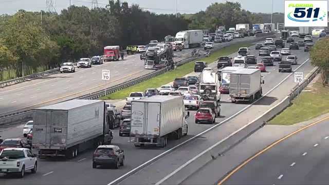 Some lanes reopen on southbound I-75 near Wildwood after crash