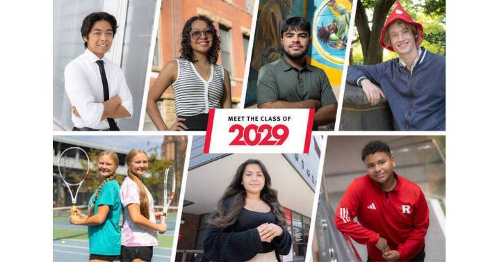 Rutgers' Class of 2029 Ready to Leave its Mark on World