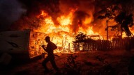 Wildfire scorches historic California gold mining town, burning multiple homes