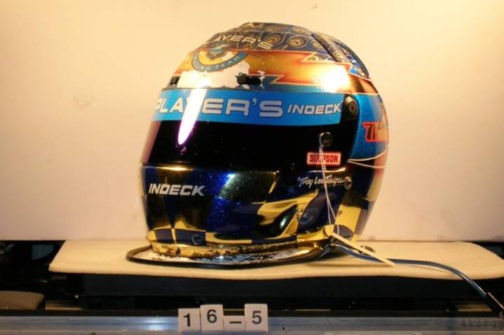 Police recover Greg Moore's helmet, stolen from hall of fame