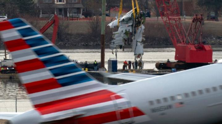 Family of 1 of the 67 Washington plane crash victims sues the FAA, Army and American Airlines