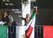 Por primera vez en la historia de Ecatepec una mujer da el Grito de Independencia