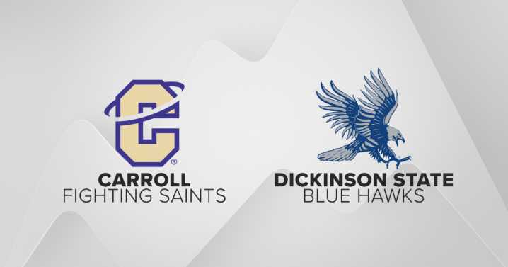 No. 25 Carroll goes on road, handles No. 11 Dickinson State 35