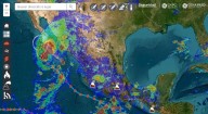 Hay alertas verde y azul en Sonora por efectos de Lorena