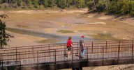 Lake Vesuvius drying and dropping daily; water levels 50 inches below normal
