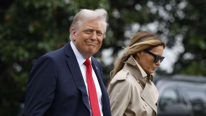 Trump's Makeup Was So Muddy In The UK, No Wonder Melania Wanted Her Own Room