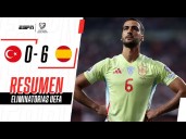España vs. Turquía (6-0): resultado, resumen y goles del partido por Eliminatorias UEFA 