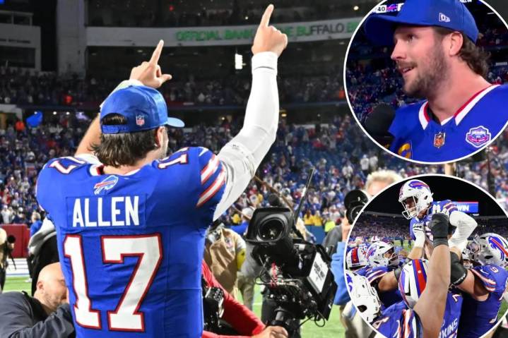 Josh Allen calls out Bills fans for leaving game before comeback win