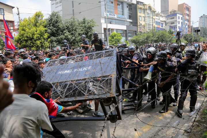 Tourists urged to reconsider visits to Himalayan nation amid violence