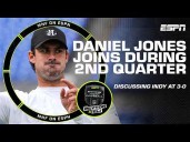 Daniel Jones talks Colts’ 3-0 start, being teammates with Eli & more