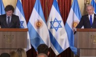 Antes de regresar a Buenos Aires, Milei se encuentra con Netanyahu para ratificar su apoyo a Israel frente a Hamas