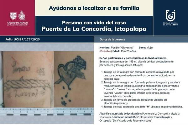 Difunden fichas de víctimas sin identificar por explosión