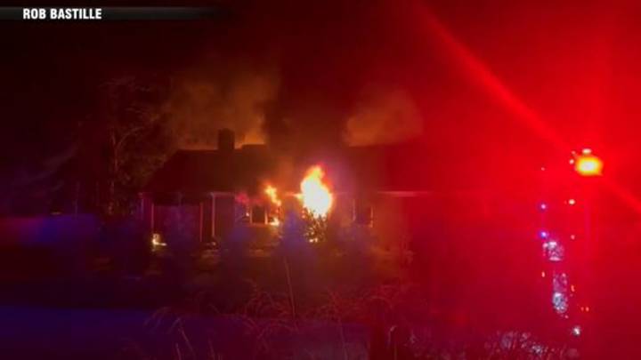 House goes up in flames in Cotuit