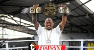 LUIS 'Baboon' PALOMINO · Chorrillano es campeón mundial de boxeo