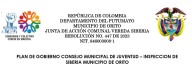 Plan de Gobierno Consejo Municipal de Juventud – Inspección de Siberia, Orito