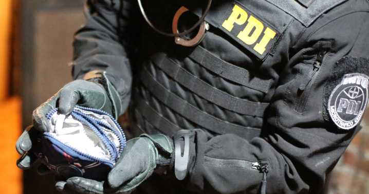 Detienen a madre e hijo con medio kilo de cocaína base en Coelemu