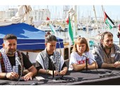Flotilla con seis mexicanos zarpa para “romper el cerco”