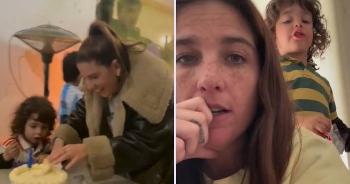 Juana Repetto anunció el sexo de su bebé con un tierno video junto a Toribio y Belisario: "Te sumás al mejor equipo"