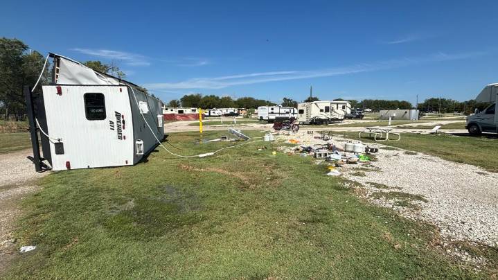 Woman killed at Sanger, Texas RV Park in Sunday storms identified
