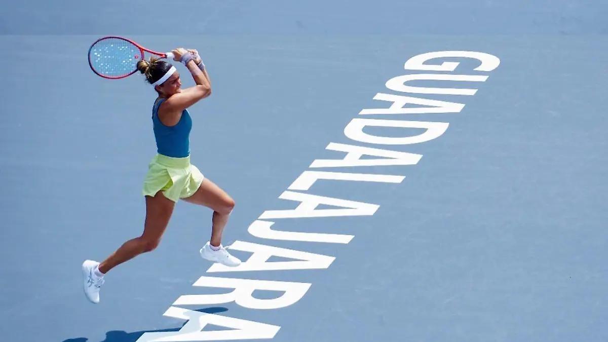 Ana Sofía Sánchez sorprende y avanza en el WTA 125 Guadalajara