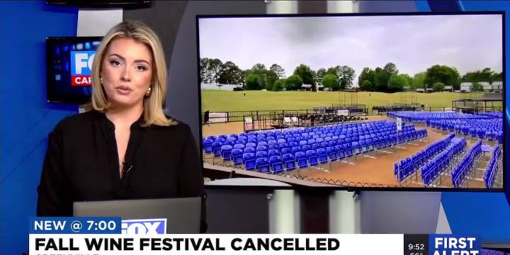 Greenville Fall Wine Festival cancelled